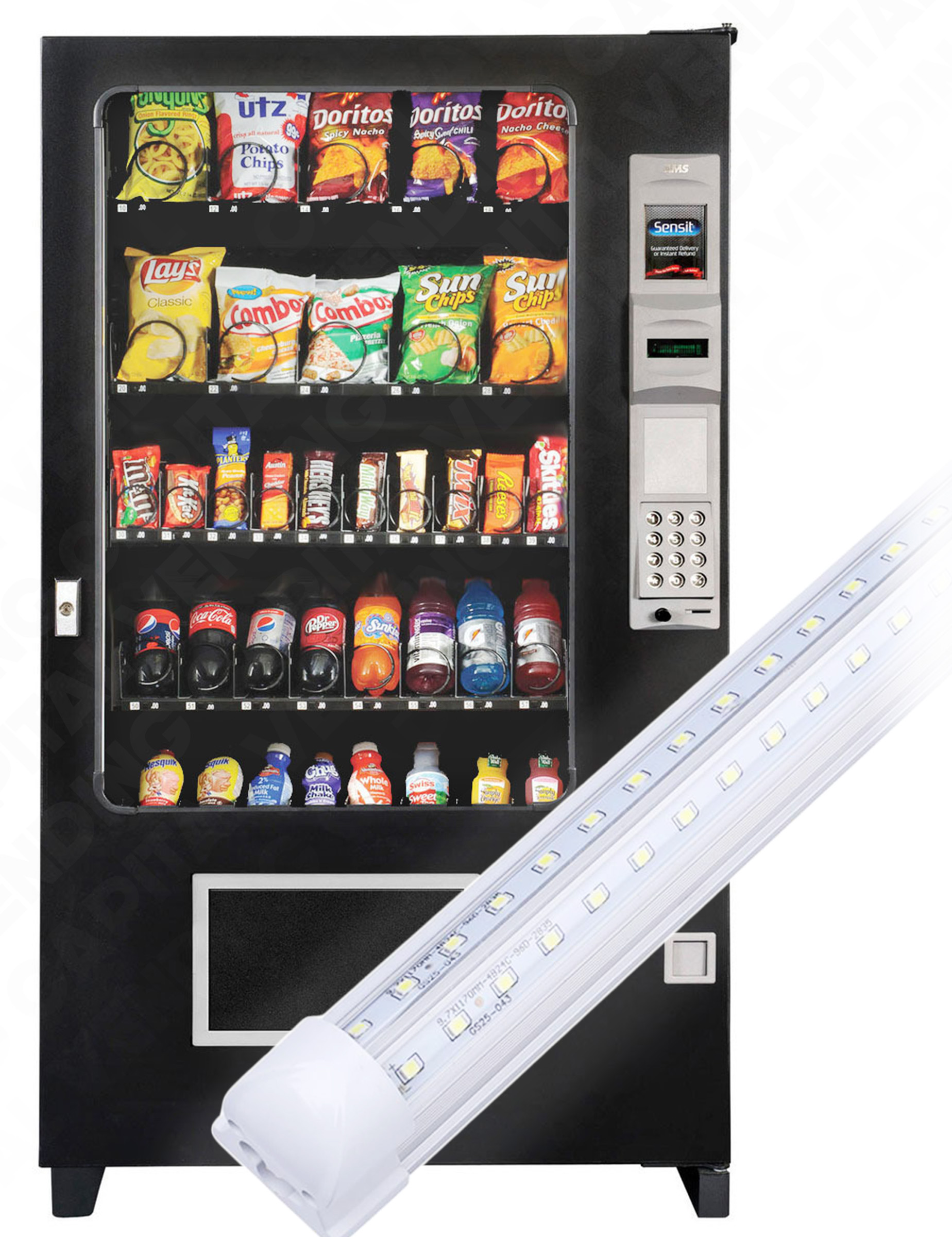 AMS Vending Machine LED Plug and Play Light Bulb Replacement Kit > AMS